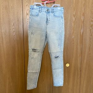 American Eagle curvy high waisted skinny jeans